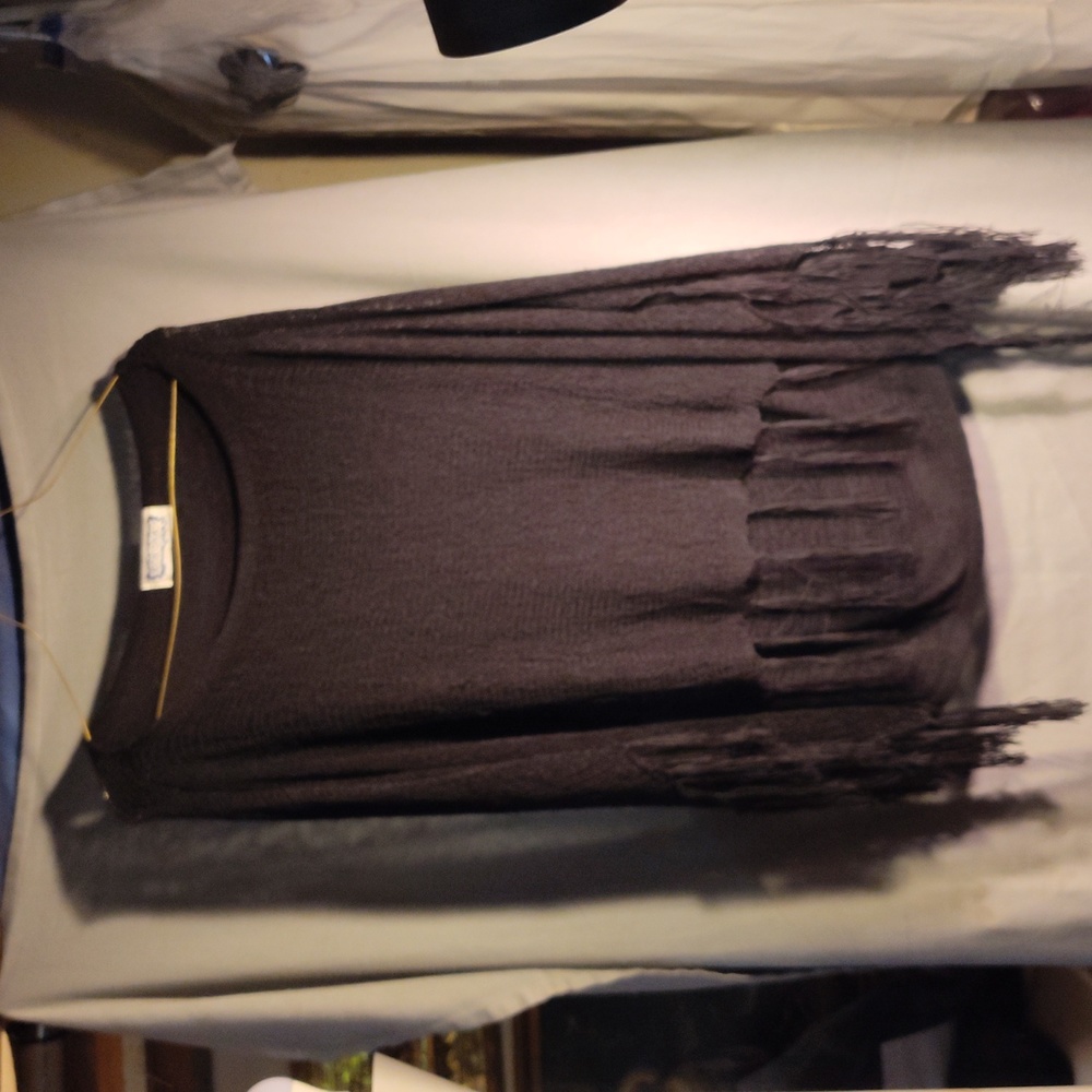 woman's  shaw/shirt, black, no tags